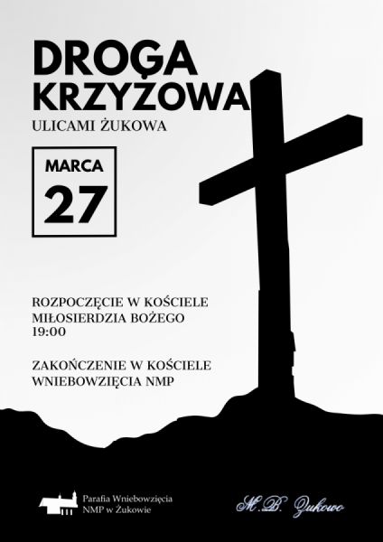 Droga krzyżowa ulicami Żukowa