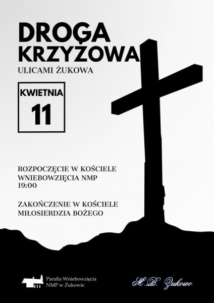 Droga Krzyżowa ulicami Żukowa