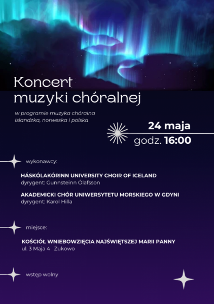 Koncert Muzyki Chóralnej